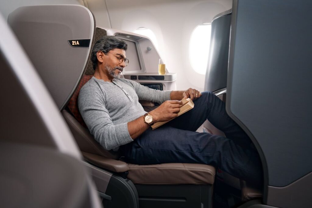 senior passenger business class